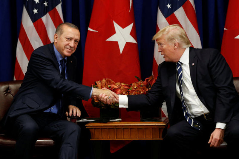 Встреча Эрдогана с Трампом