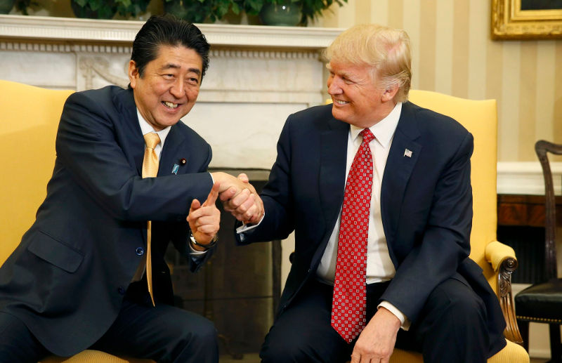 Президенты США и Японии