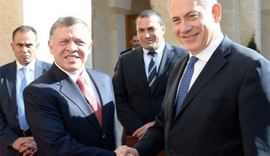 Абдуллах II и Биньямин Нетаньяху