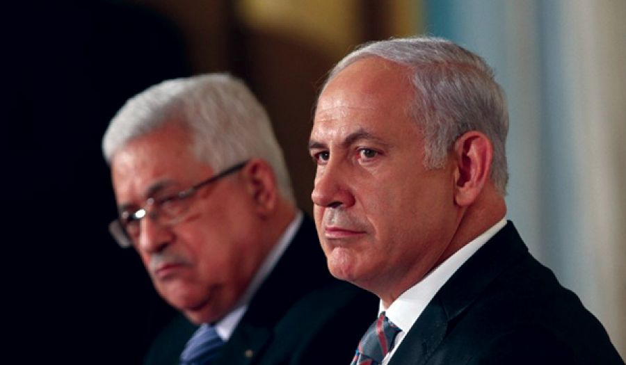 Махмуд Аббас и Биньямин Нетаньяху