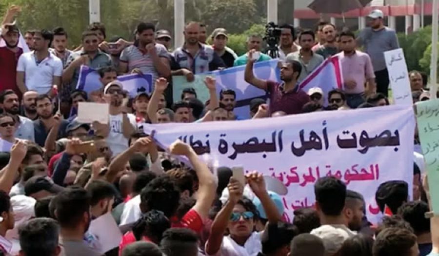 Демонстрации в Басре