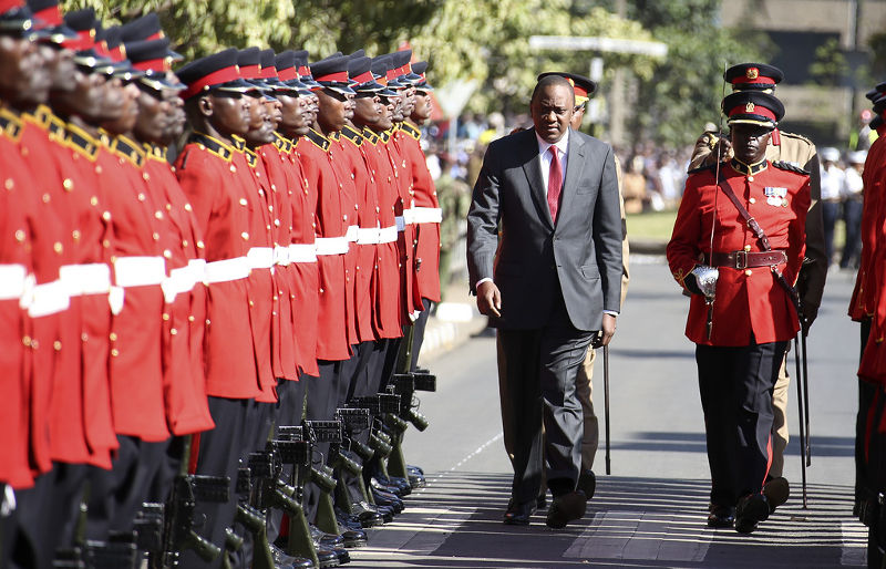 Президент Кении Ухуру Кениат