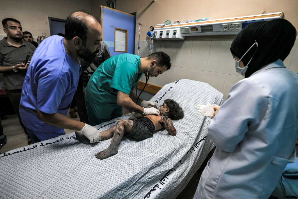 На детях Газы испытывают биологическое оружие!