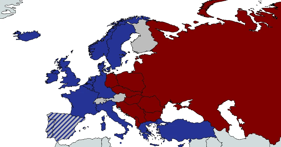 Разделённая Европа и её падение в пропасть