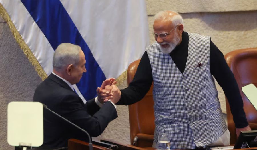 Премьер-министр индуистского государства посетил еврейское образование для укрепления союза против мусульман