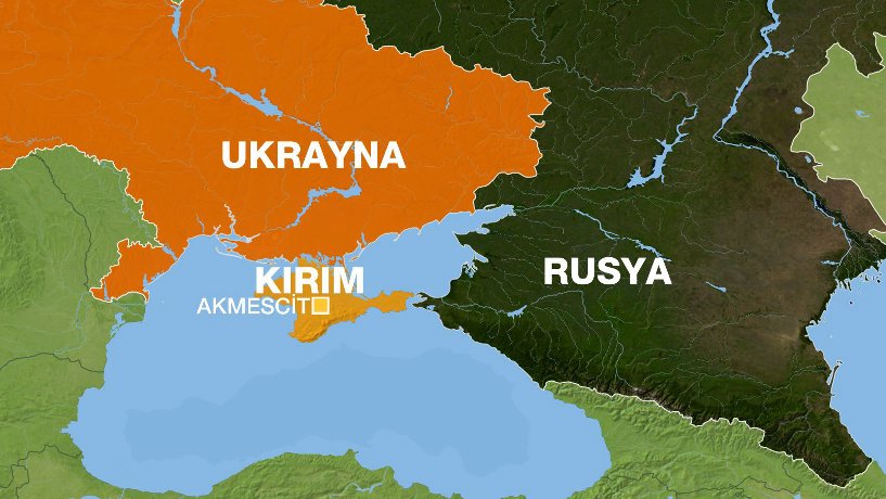 Карта - Крым