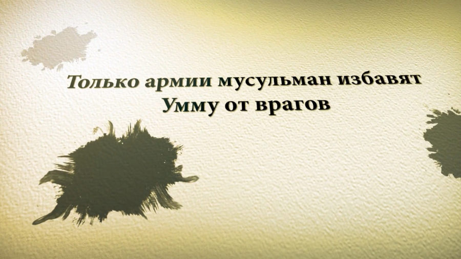 Только армии мусульман избавят Умму от врагов