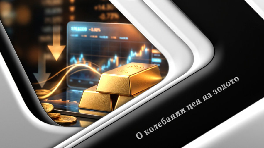 О колебании цен на золото