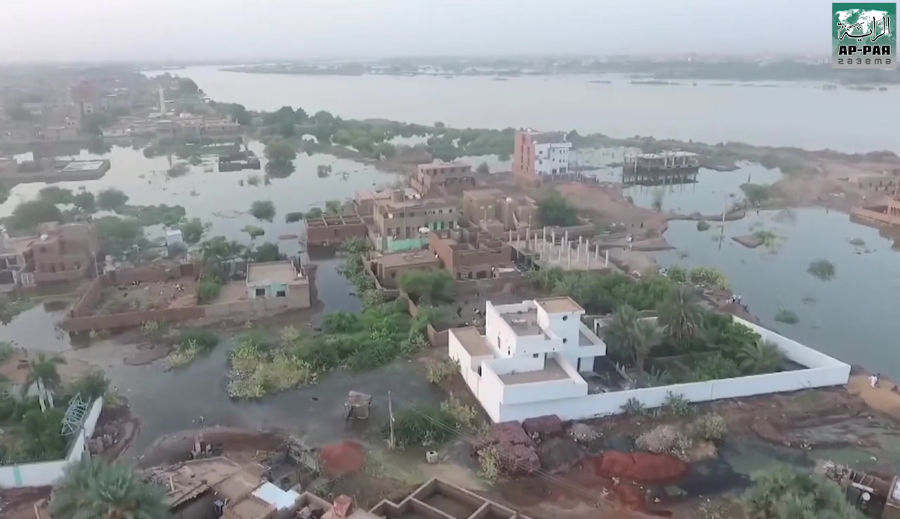 Наводнения, гибель людей и разрушения в Судане
